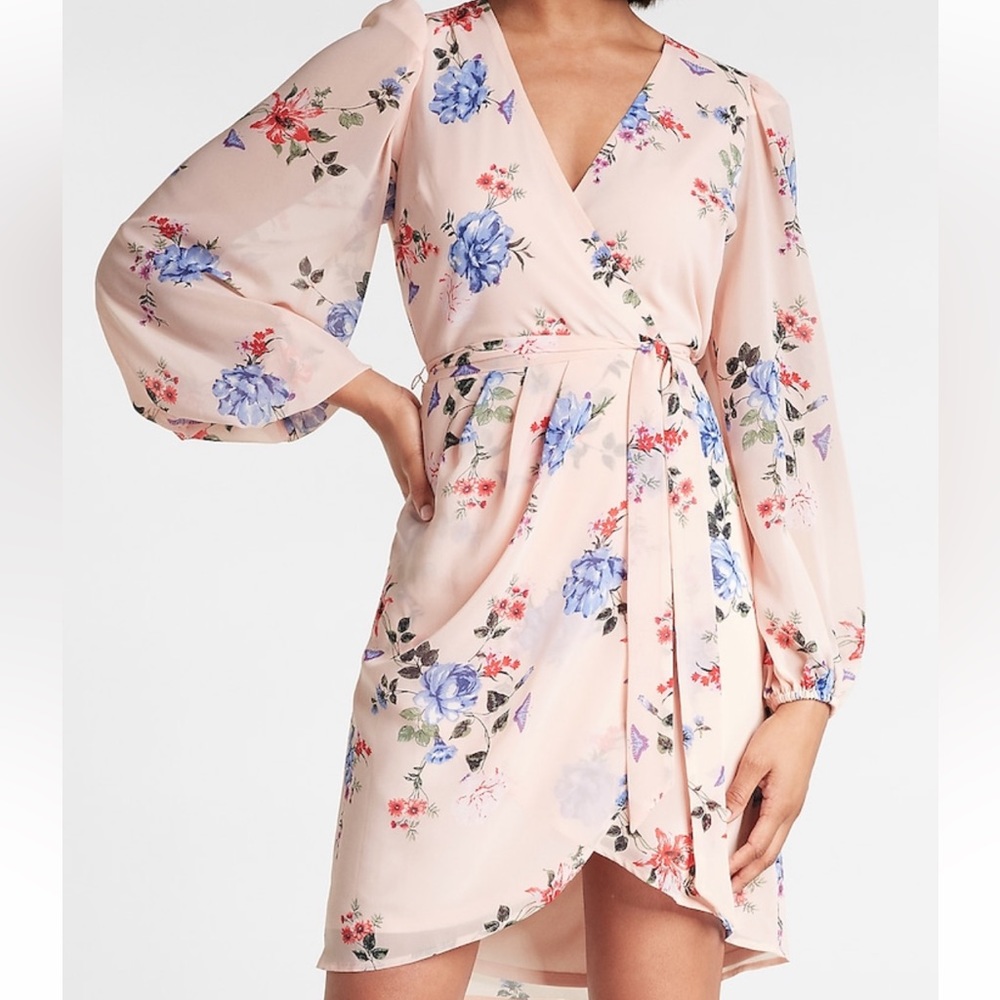 Express floral dress